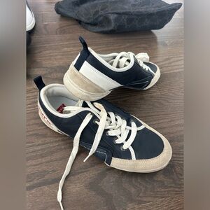 Levi’s Navy and White Sneakers